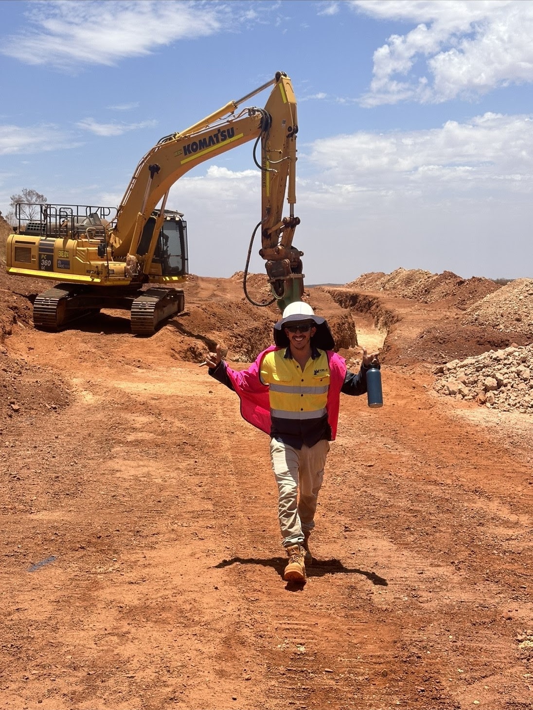 Noble Surveys professional conducting precise measurements for engineering project